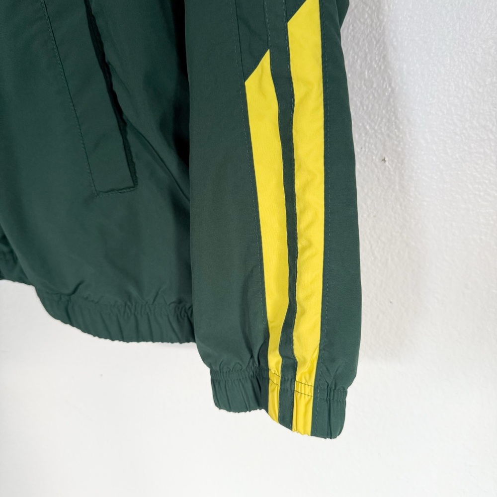 Nike Oregon Ducks Full Zip Track Jacket Green Yellow Vintage NCAA - Picture 7 of 7
